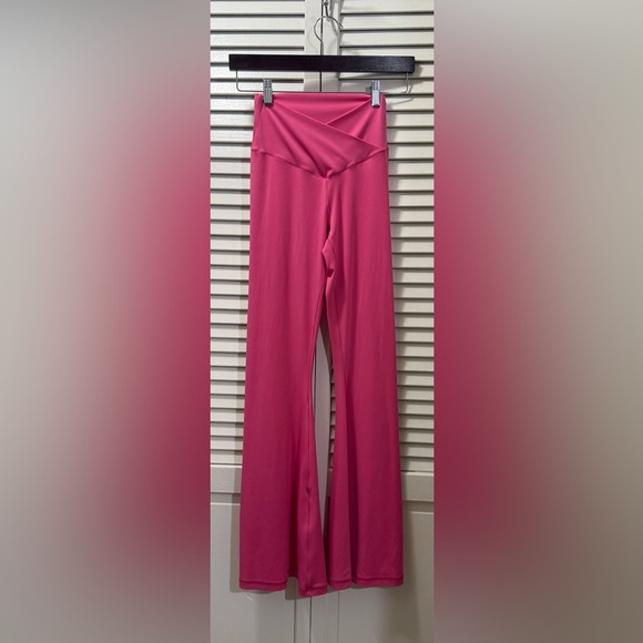 OFFLINE By Aerie Real Me High Waisted Crossover Flare Legging - Picture 2 of 7